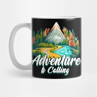 Adventure Calling Outdoor Explorer Camping Mug